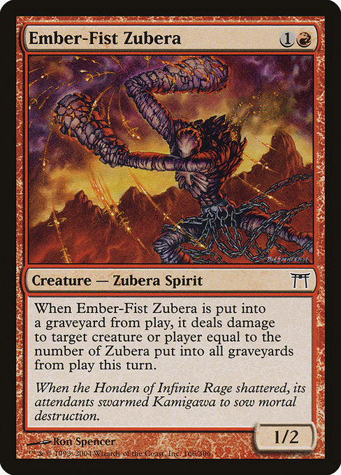 Ember-Fist Zubera|Champions of Kamigawa|166