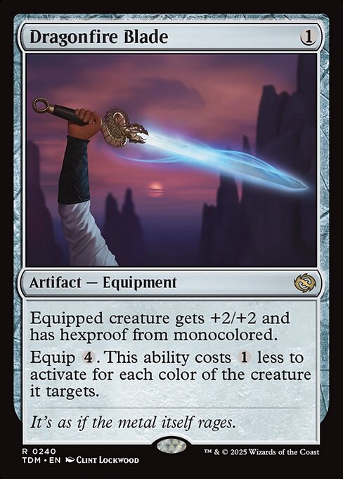 Dragonfire Blade|Tarkir: Dragonstorm|240