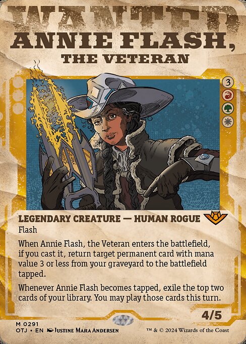 Annie Flash, the Veteran|Outlaws of Thunder Junction|291