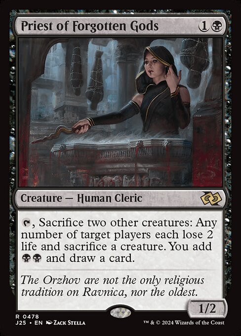 Priest of Forgotten Gods|Foundations Jumpstart|478