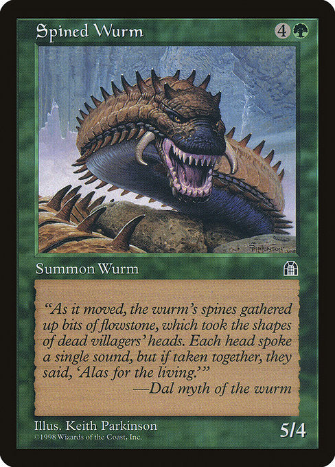 Spined Wurm|Stronghold|121