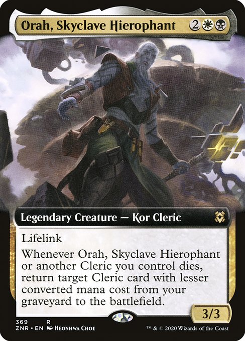 Orah, Skyclave Hierophant|Zendikar Rising|369