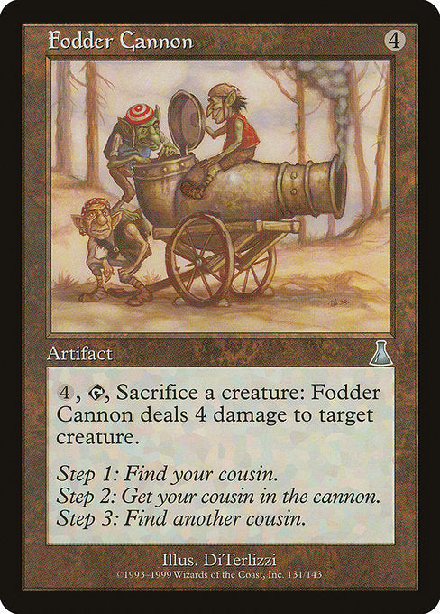 Fodder Cannon|Urza's Destiny|131