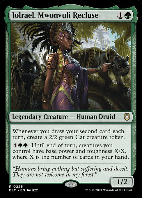 Jolrael, Mwonvuli Recluse|Bloomburrow Commander|225