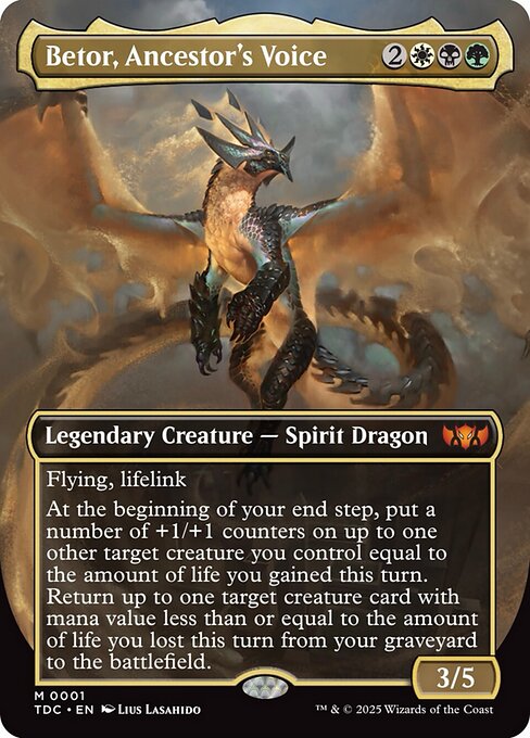 Betor, Ancestor's Voice|Tarkir: Dragonstorm Commander|1