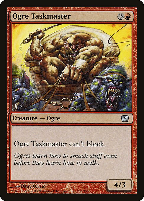 Ogre Taskmaster|Eighth Edition|205
