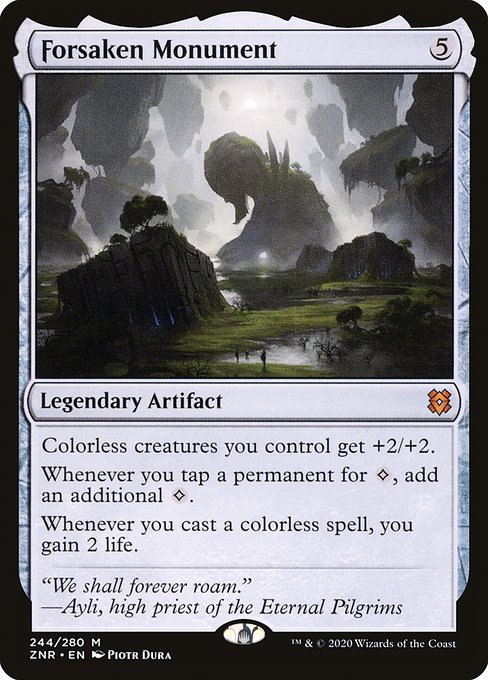 Forsaken Monument|Zendikar Rising|244