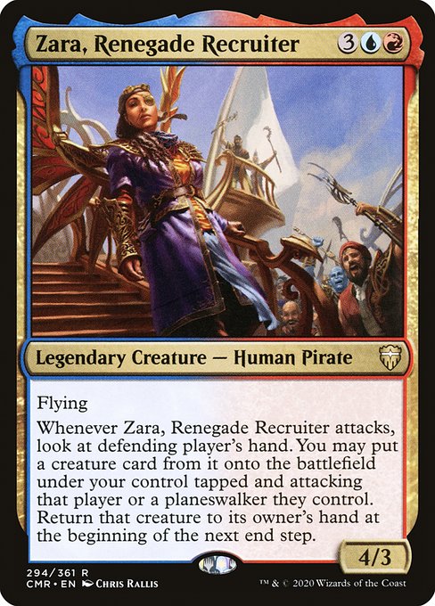 Zara, Renegade Recruiter|Commander Legends|294