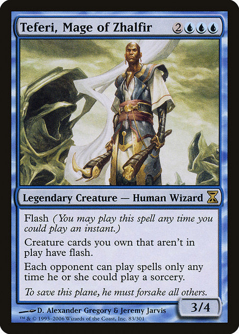 Teferi, Mage of Zhalfir|Time Spiral|83