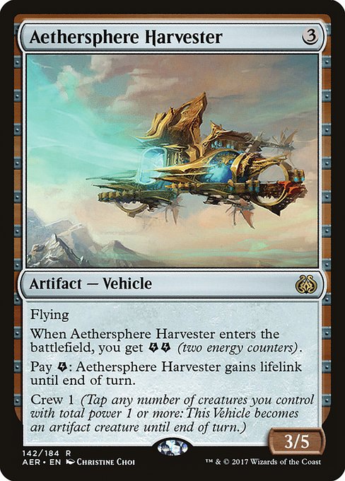 Aethersphere Harvester|Aether Revolt|142