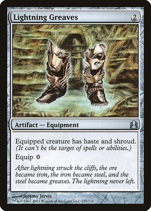 Lightning Greaves|Commander 2011|253