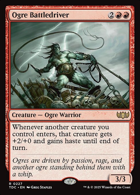 Ogre Battledriver|Tarkir: Dragonstorm Commander|227