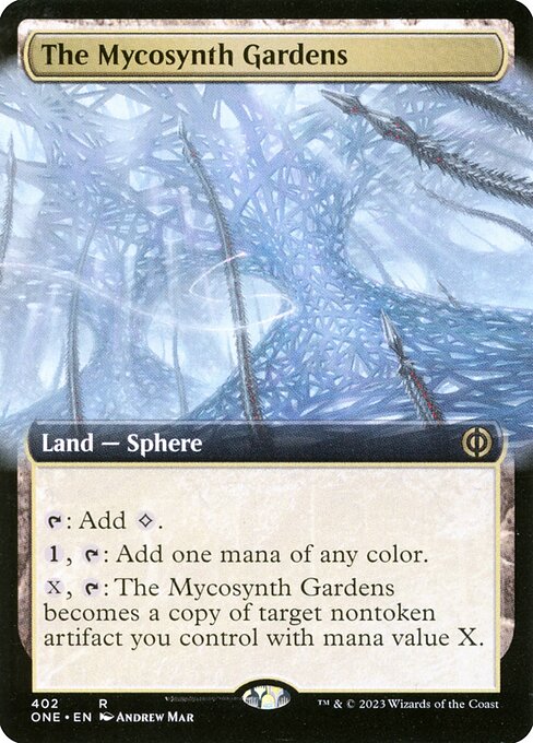 The Mycosynth Gardens|Phyrexia: All Will Be One|402 | Extended Art