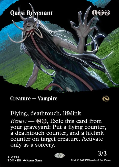 FOIL | Qarsi Revenant | Tarkir: Dragonstorm | 338