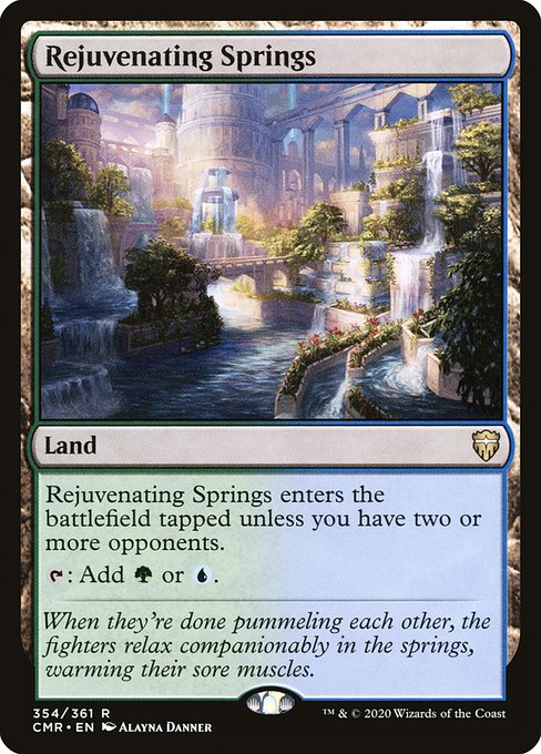 Rejuvenating Springs|Commander Legends|354