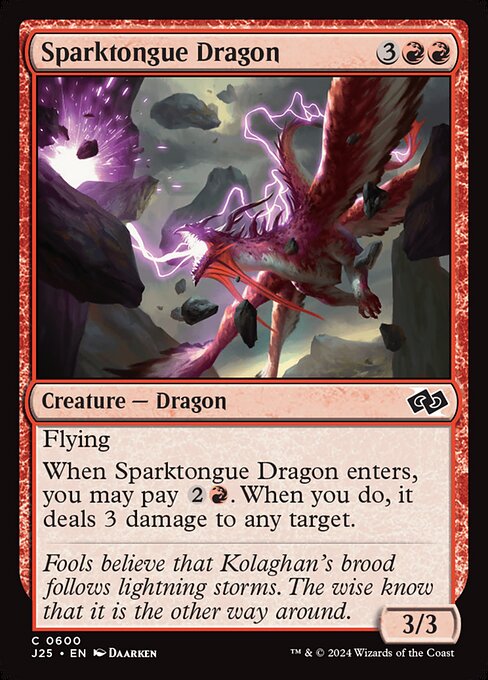 Sparktongue Dragon|Foundations Jumpstart|600
