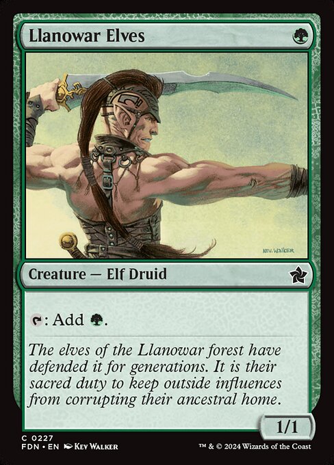 Llanowar Elves|Foundations|227
