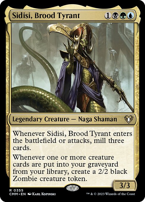 Sidisi, Brood Tyrant|Commander Masters|355