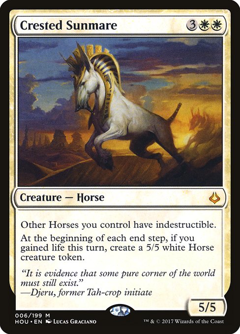 Crested Sunmare|Hour of Devastation|6