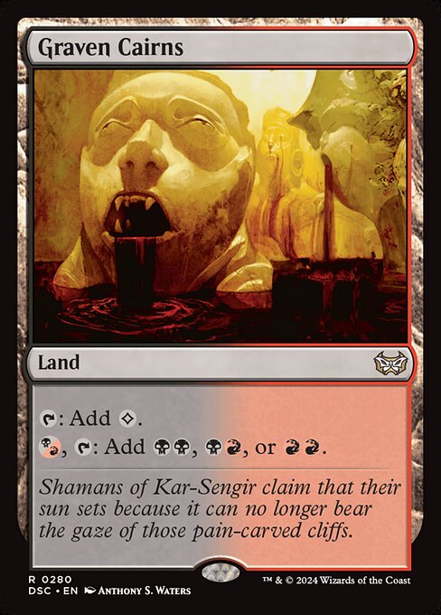 Graven Cairns|Duskmourn: House of Horror Commander|280