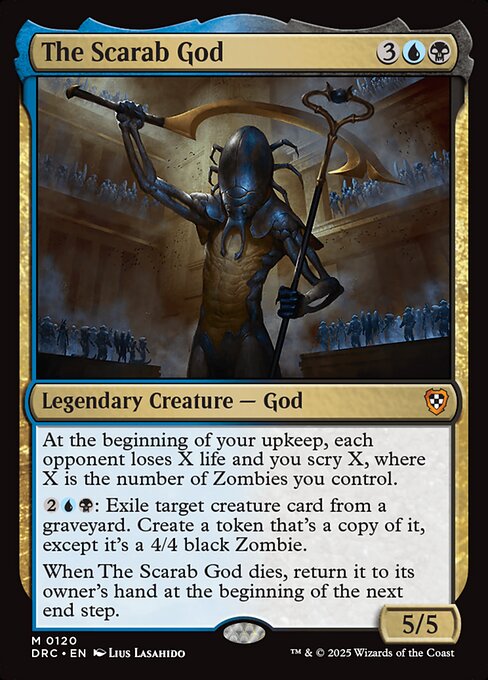 The Scarab God|Aetherdrift Commander|120