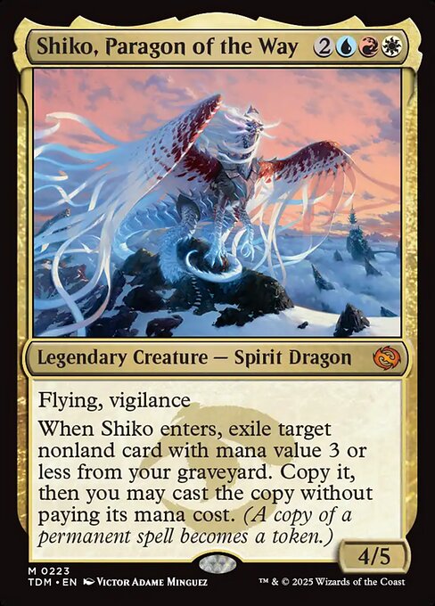 Shiko, Paragon of the Way|Tarkir: Dragonstorm|223