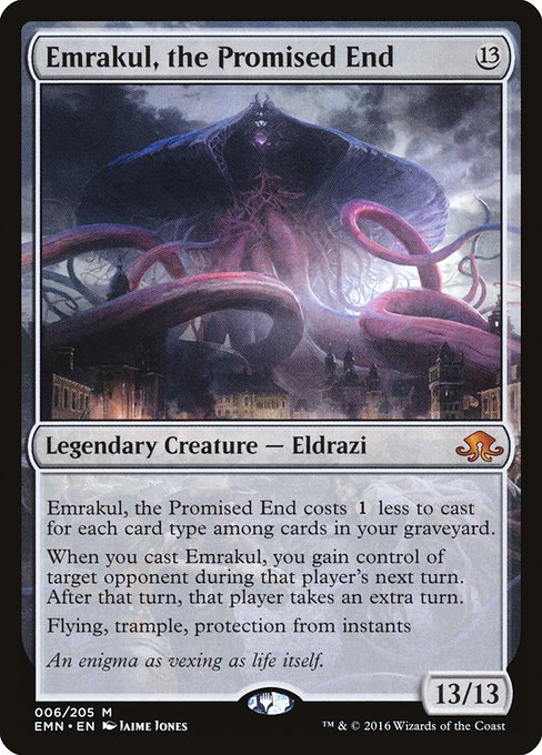 Emrakul, the Promised End|Eldritch Moon|6