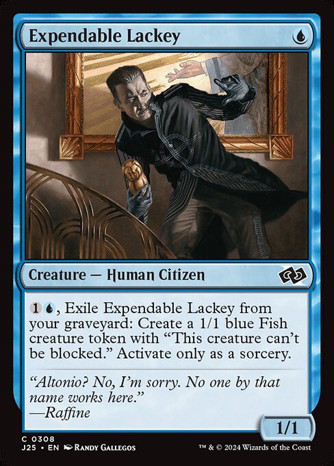 Expendable Lackey|Foundations Jumpstart|308