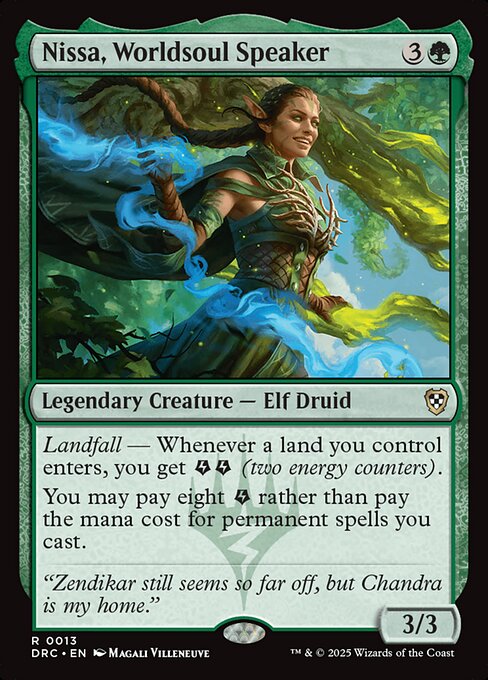 Nissa, Worldsoul Speaker|Aetherdrift Commander|13