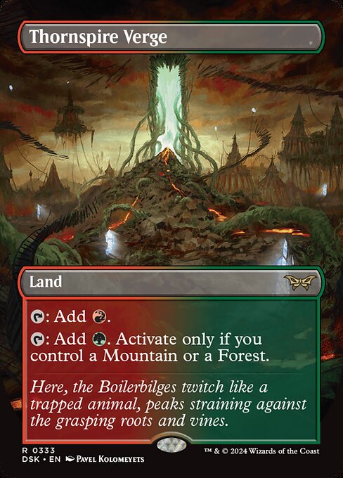 Thornspire Verge|Duskmourn: House of Horror|333