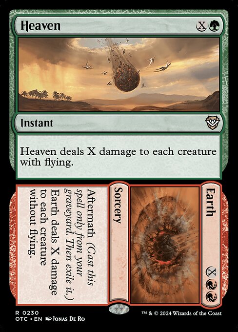 Heaven // Earth|Outlaws of Thunder Junction Commander|230