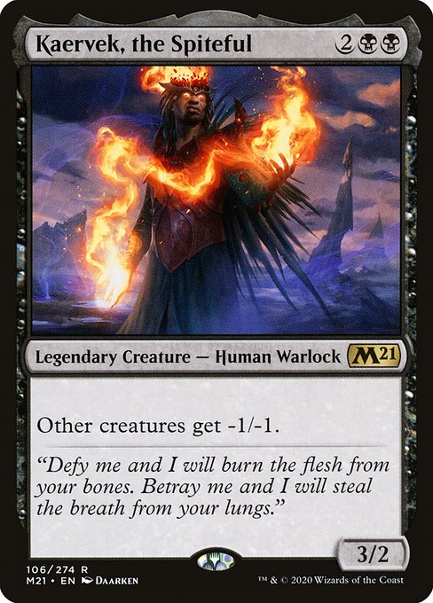 Kaervek, the Spiteful|Core Set 2021|106