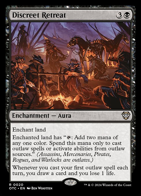 Discreet Retreat|Outlaws of Thunder Junction Commander|20