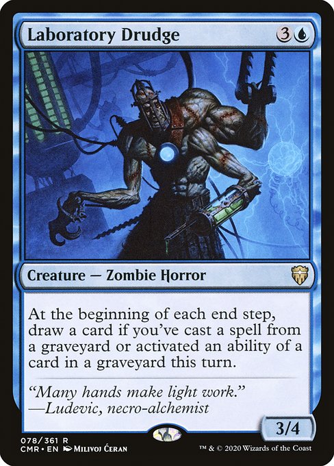 Laboratory Drudge|Commander Legends|78