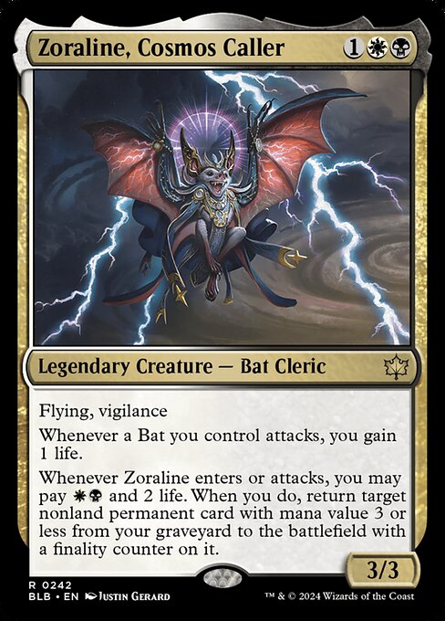 Zoraline, Cosmos Caller|Bloomburrow|242