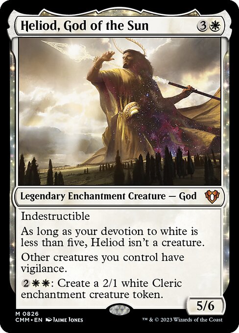 Heliod, God of the Sun|Commander Masters|826