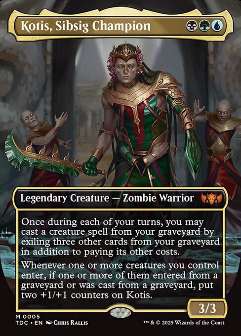Kotis, Sibsig Champion|Tarkir: Dragonstorm Commander|5