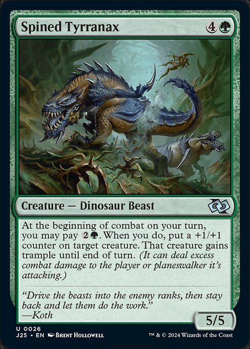 Spined Tyrranax|Foundations Jumpstart|26