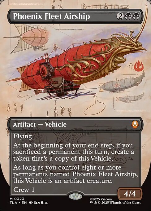 Phoenix Fleet Airship | Avatar: The Last Airbender | 323