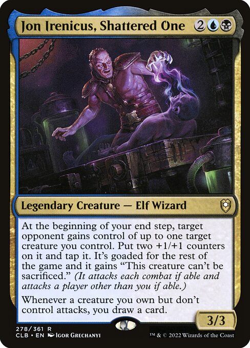 Jon Irenicus, Shattered One|Commander Legends: Battle for Baldur's Gate|278