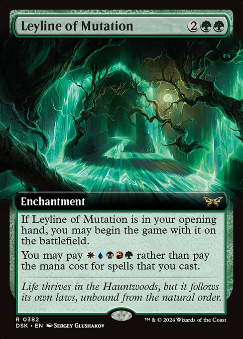 Leyline of Mutation|Duskmourn: House of Horror|382