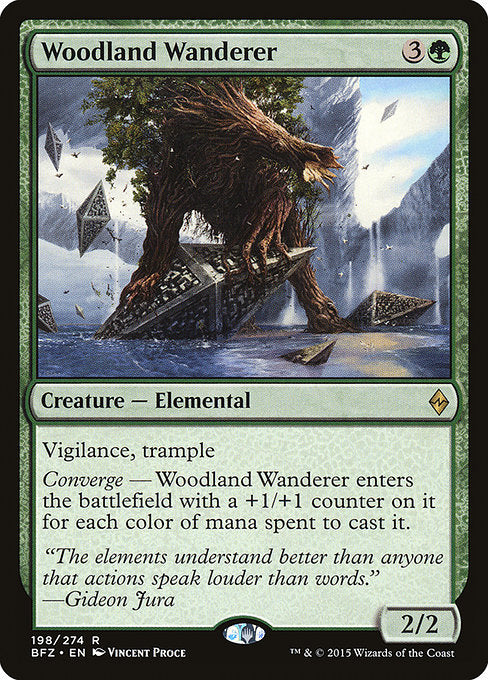 Woodland Wanderer|Battle for Zendikar|198