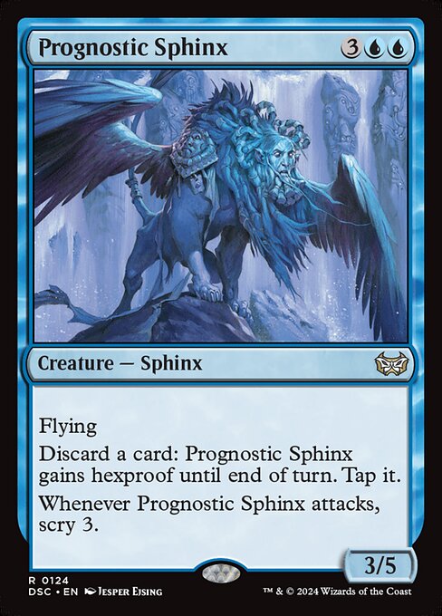 Prognostic Sphinx|Duskmourn: House of Horror Commander|124