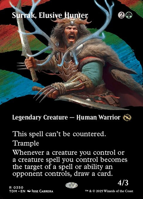 Surrak, Elusive Hunter|Tarkir: Dragonstorm|350