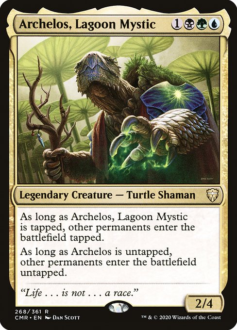Archelos, Lagoon Mystic|Commander Legends|268