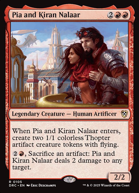 Pia and Kiran Nalaar|Aetherdrift Commander|105