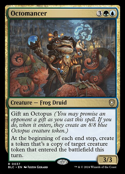 Octomancer|Bloomburrow Commander|37