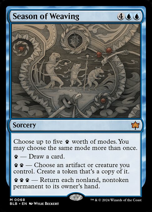 Season of Weaving|Bloomburrow|68