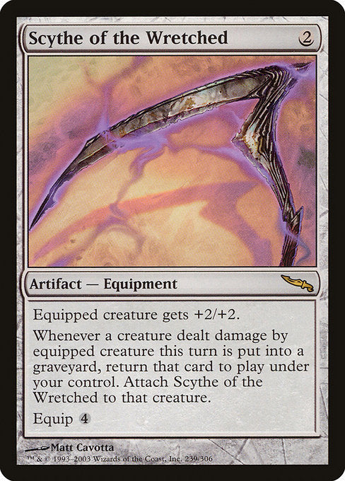 Scythe of the Wretched|Mirrodin|239