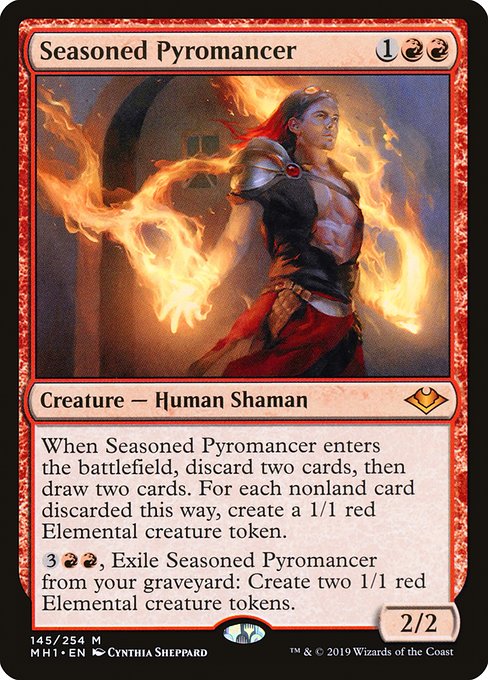 Seasoned Pyromancer|Modern Horizons|145